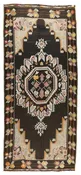 Vintage Kilim Wool Rug 5'4''x12'0''
