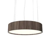 Accord Lighting 1037.18 Three Light Pendant, American Walnut