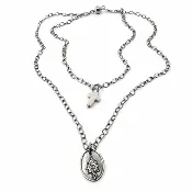 Be the Light Cross Dainty Necklace