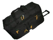 Soft Trunk With Wheels - Black - 244