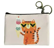 22Tote 8K3CC CONE CAT Pink Cat Coin Purse