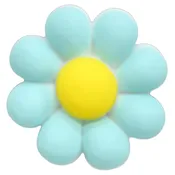 Blue Flower Heel Strap Charm