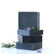 Detox + Cleanse Charcoal Body Soap; Deep Clean, Scrub + Detoxify