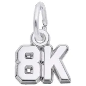 8K Race Accent Charm