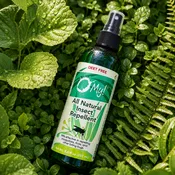 O My! All Natural Insect Repellent 8oz | Make the Bugs Flee, The Natural Deet-Free Way | Five 100% Pure Essential Oils | Made in USA