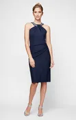 Arabella Halter-Neck Sheath Dress