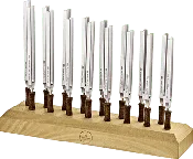 16 Vibrational Harmony Tuning Fork Set
