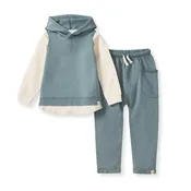 Acid Wash Boys Sweatshirt & Pants Set