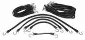 21" Natural Crimped Rubber Tarp Straps