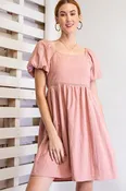Angela Dusty Rose Dress