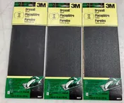 3M 4-3/16" x  11-1/4" Fine Drywall Sanding Sheets (3pks of 5pcs) 9091P/9091NA