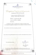 Bertolucci Certificate of Warranty
