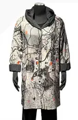 3 Potato HDJKT-FLWC Reversible Hooded Rain Coat/Jacket