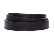 1.25" Black Vegan Leather Strap
