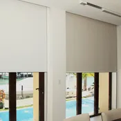 Midnight Blackout Roller Shades | 100% Light Blocking | Miami FL