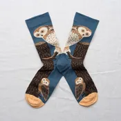 ABYSSE OWL PREMIUM CREW SOCK