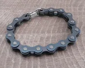 Bike Chain Bracelet Black
