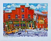 Mike Savage print — Kelly's Westport Inn