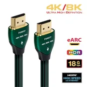 AUDIOQUEST HDMIFOR05 Forest 5m HDMI High Speed Cable - Black/Green