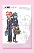 029 // SCHOOL BLAZERS - CUT/SEW - PDF Pattern