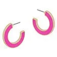 2 Sided Colored Hoops - Fuchsia