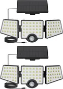 Lepro 2-in-1 Solar Security Light