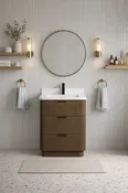 Calamigo 24" Bathroom Vanity Walnut