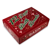 12 Days of Bath Bombs Gift Box (Limited Edition Merry Red)