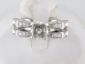 18K Diamond Engagement Ring (Setting Only) — Stanton Jewelers