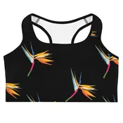 Birds of Paradise Sports Bra