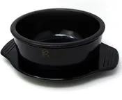 Dolsot Ttukbaegi Stone Bowl with Trivet Tray