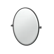 A-Line 26.5" Framed Oval Mirror
