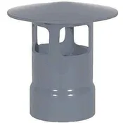 10" CPVC Duct Style A Rain Cap 1834-WCA-10
