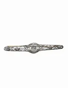 Antique Filigree Bar Pin