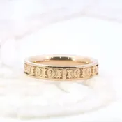 Desert Peaks, Utah Temple Ring — Forge Jewelry Works