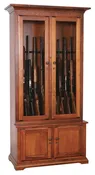 10 Gun Wall Cabinet