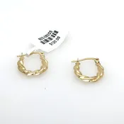 10kt hoops 0.5 grams