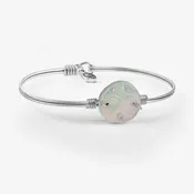 AB Sand Dollar Bangle Bracelet