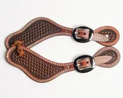 BASKETWEAVE SPUR STRAPS