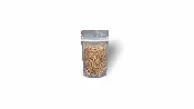 20 oz - 32 oz Stand Up Pouches - Silver/Clear - 1000 Pack - 7.25" x 11" x (1.85" + 1.85")
