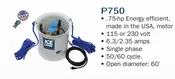 FP750 with Shallow Water Stand