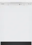 100 Series, built-under dishwasher, 24”, White