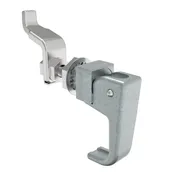 Compression Latch, Lift & Turn, Small Size, 22-32mm Grip, Handle Style, No Restriction, Non-Locking, Zinc Alloy, Chemical Protective Film, Natural
