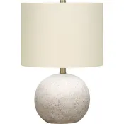 20"H Table Lamp Concrete base