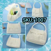 SKU: 1007 Retro Pearl Handbag.