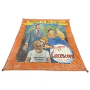 1950s Circus Banner Tribute To One Million