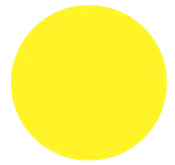 0.75 Yellow Round Thermal Transfer