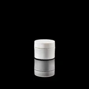 Impact 15ml PCR Glossy White PP Single Wall Jar