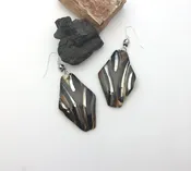 Earthy Elegance Modern Statement Earrings | Unique Porcelain Jewelry — Tonya Lov Jewelry