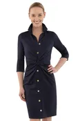 Gretchen Scott Twist & Shout Dress - Solid — Spring Street Boutique